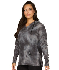 Women's Black Shavonee Tie Dye Hoodie