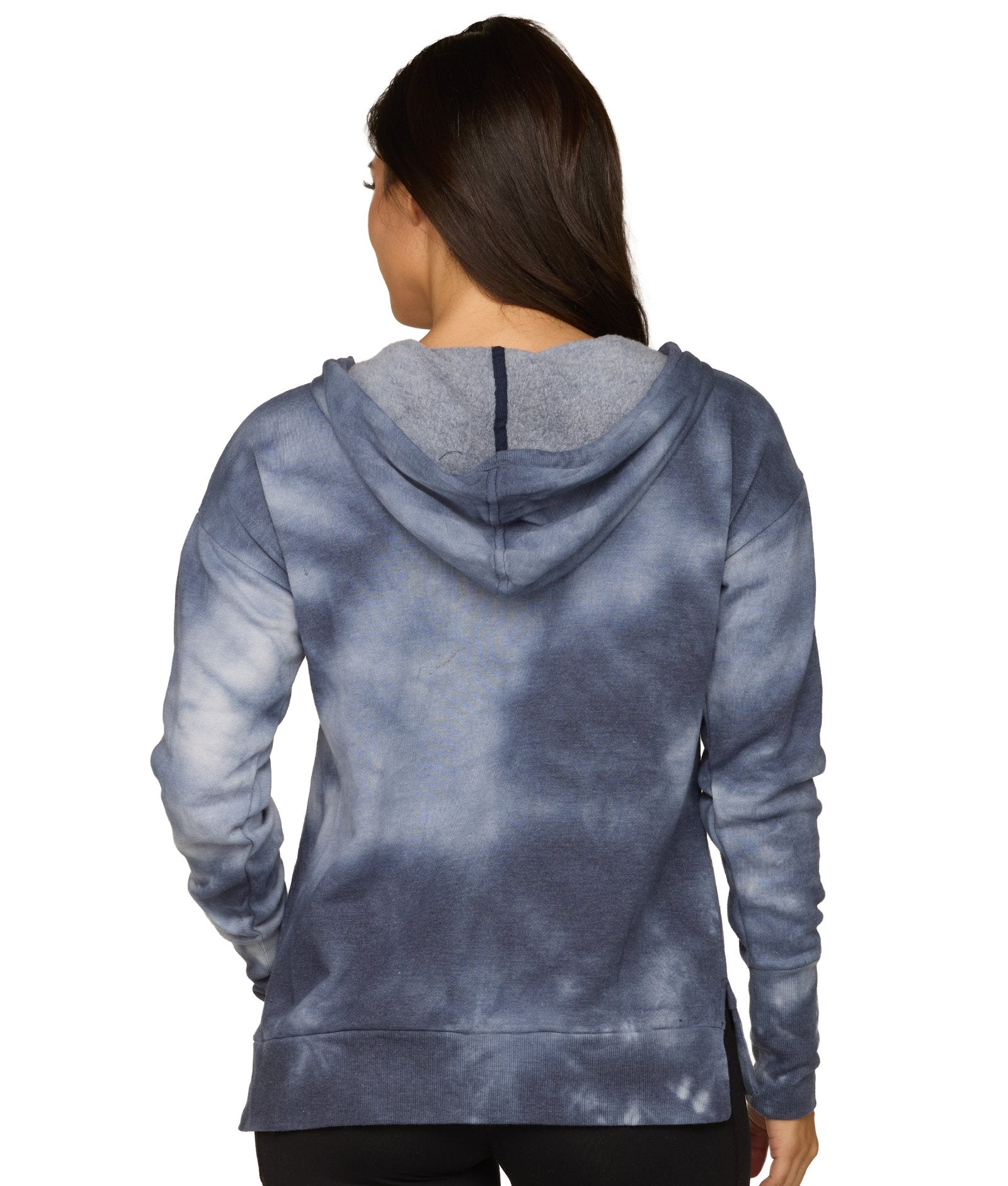 Women's Navy Shavonee Tie Dye Hoodie