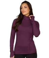 Women's Black Cherry Shayla Asymmetric Quarter Zip