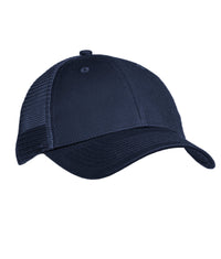 Structured Solid Navy Trucker Hat