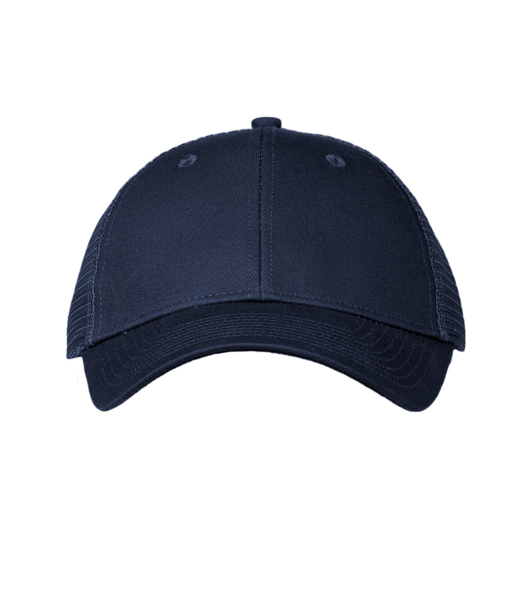 Structured Solid Navy Trucker Hat