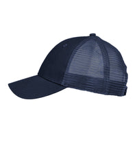 Structured Solid Navy Trucker Hat