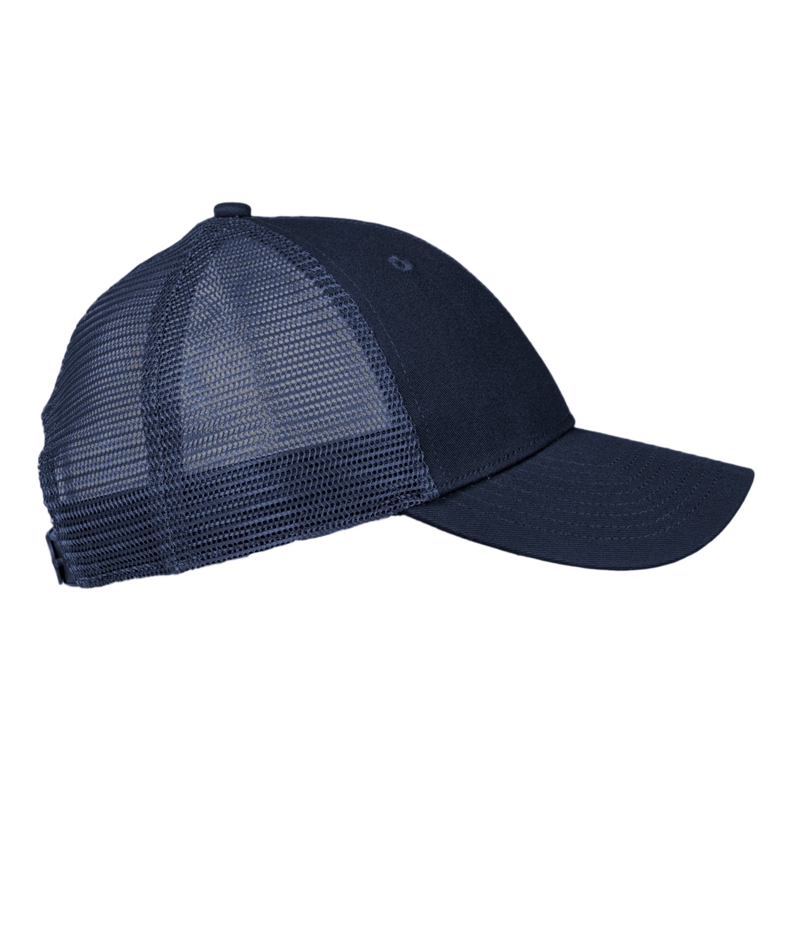 Structured Solid Navy Trucker Hat