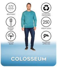 Men's Mirage Summit Crewneck Fleece Features
