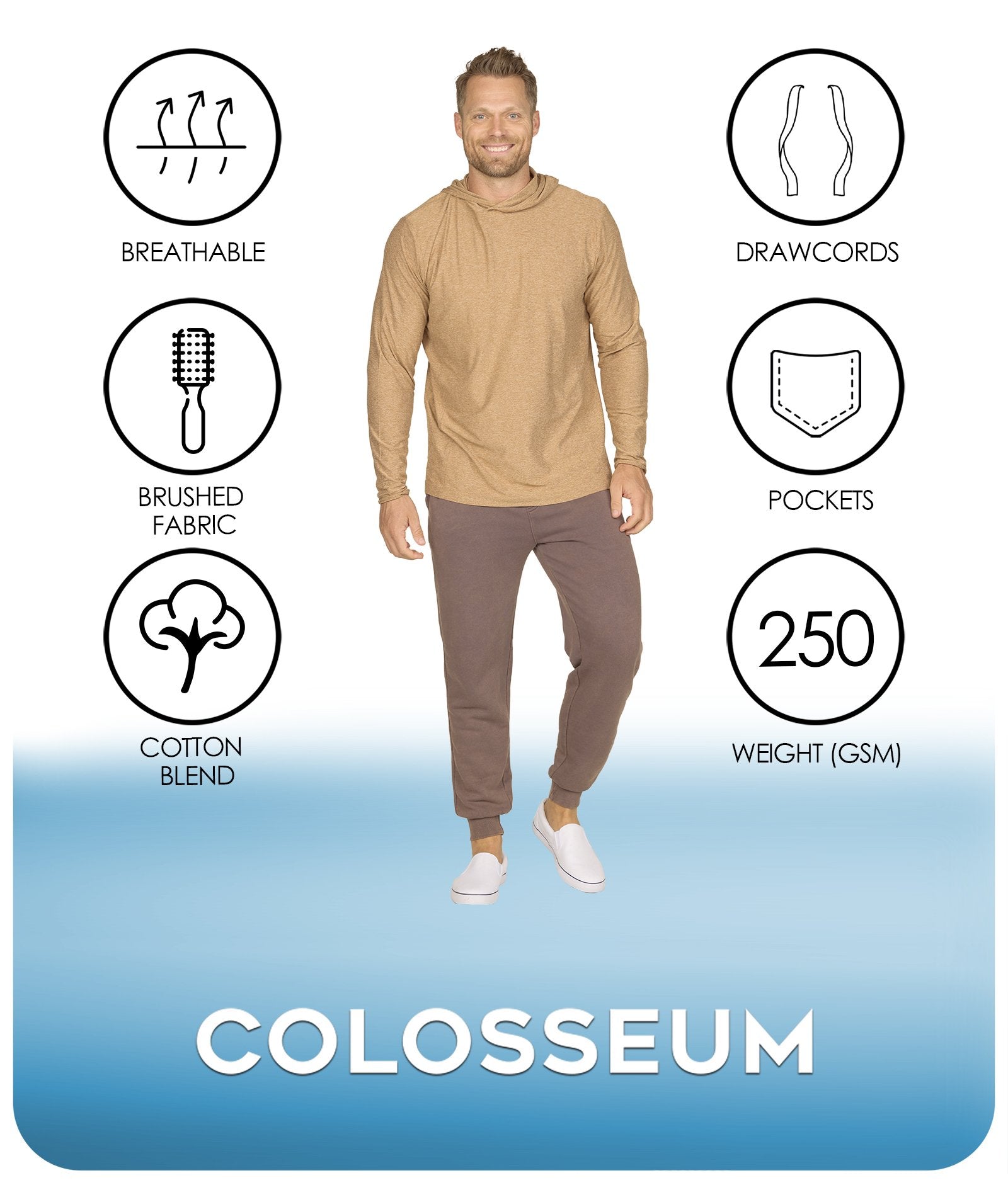 Men's Mocha Summit Pant Features