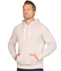 Men's Ash Grey Summit Pullover Fleece Hoodie