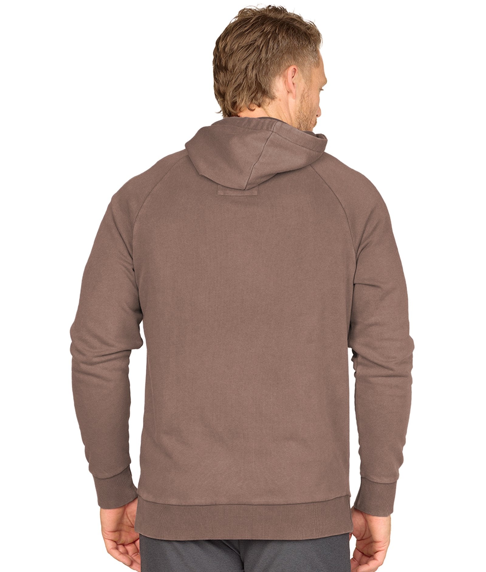 Men's Mocha Summit Pullover Fleece Hoodie