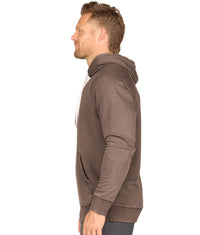 Men's Mocha Summit Pullover Fleece Hoodie