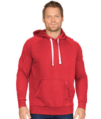 Men's Red Summit Pullover Fleece Hoodie