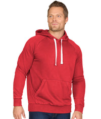 Men's Red Summit Pullover Fleece Hoodie