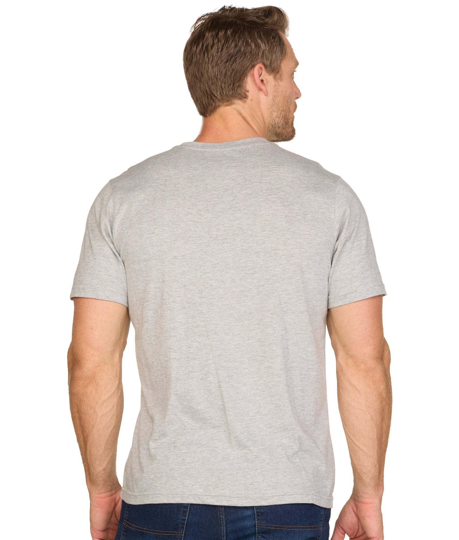 Men's Grey Sustainable Short Sleeve Tee