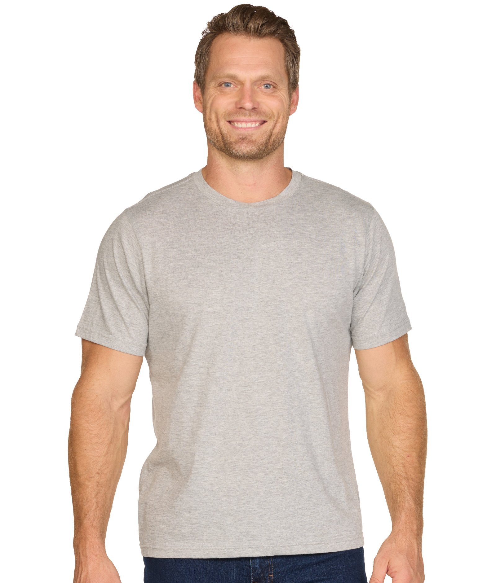 Men's Grey Sustainable Short Sleeve Tee