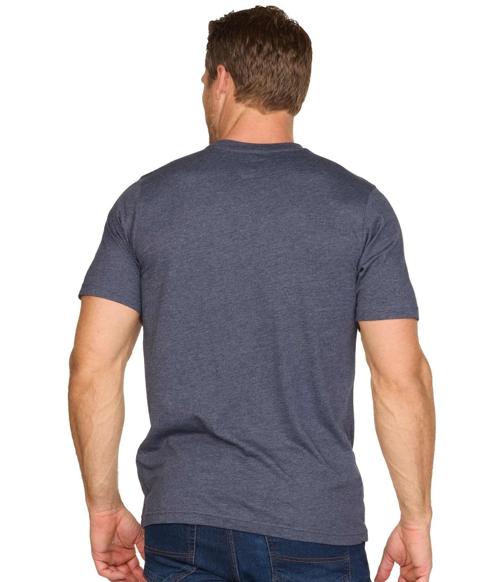 Men's Navy Sustainable Short Sleeve Tee