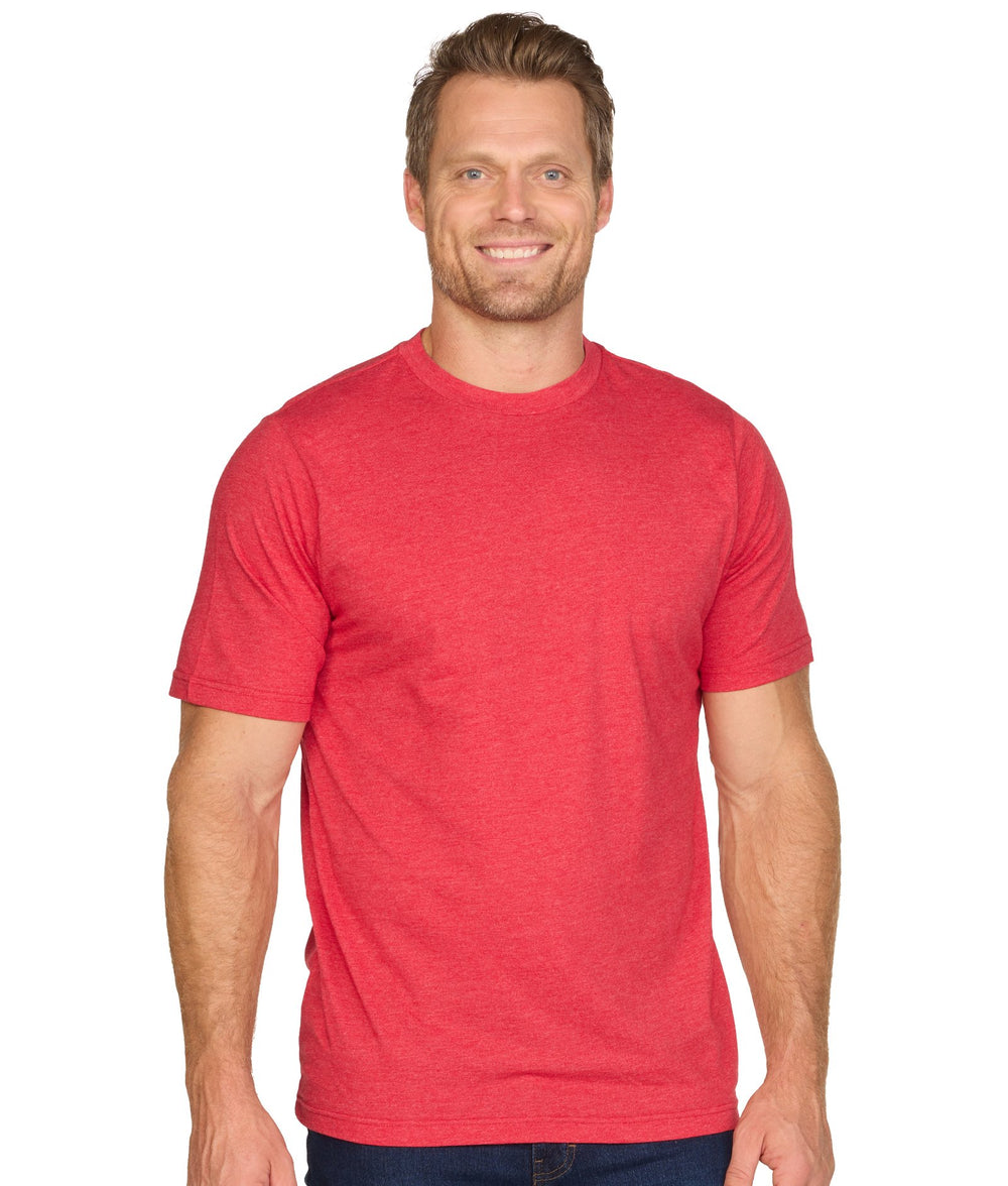 Men's Red Sustainable Short Sleeve Tee