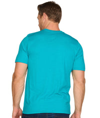 Men's Teal Sustainable Short Sleeve Tee