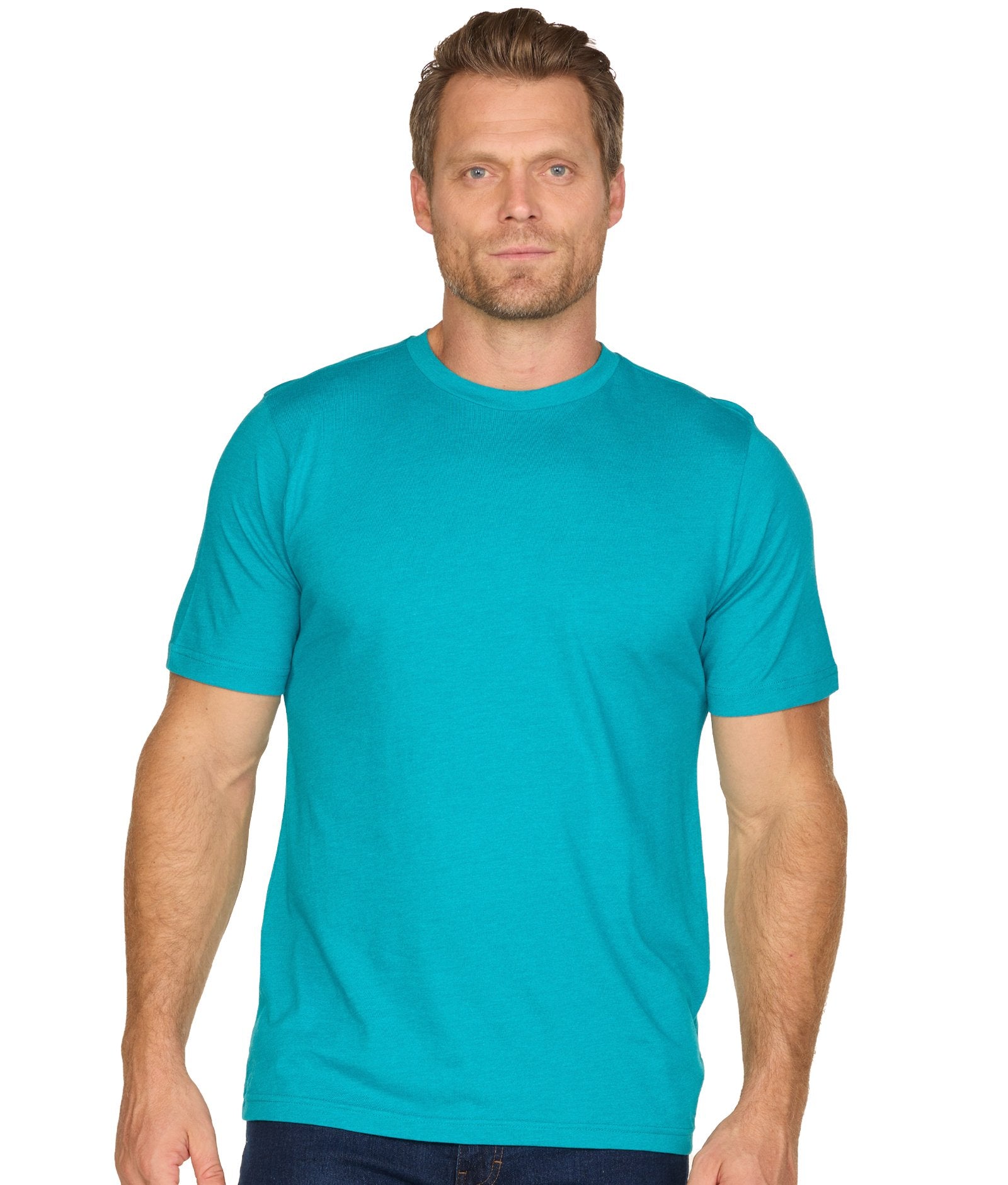 Men's Teal Sustainable Short Sleeve Tee