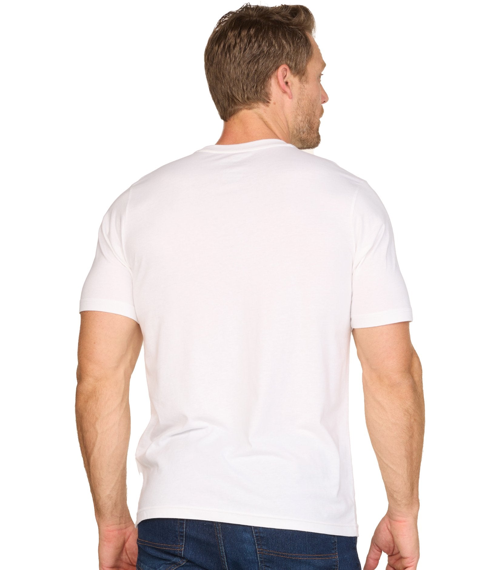 Men's White Sustainable Short Sleeve Tee