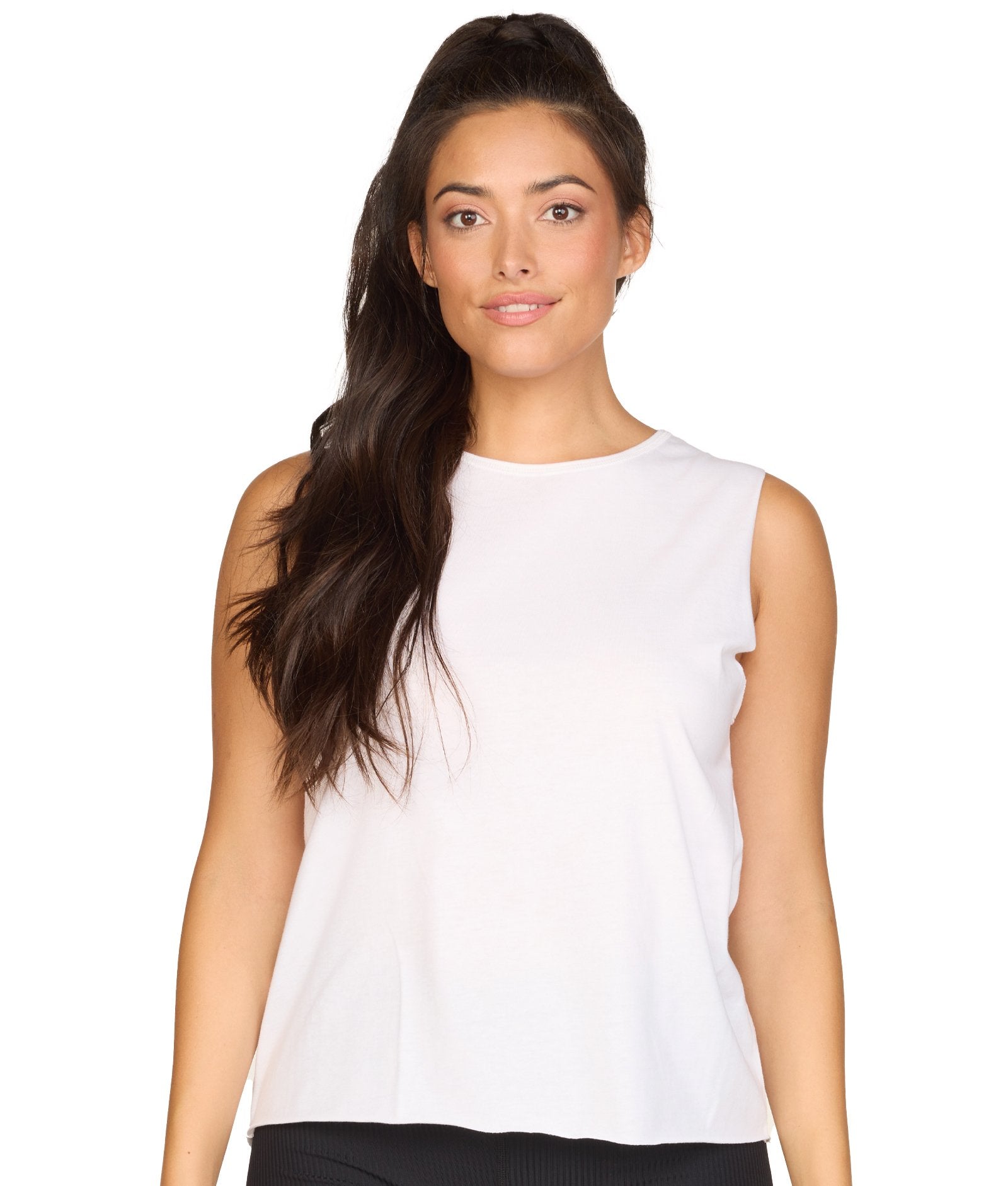 Women's White Sustainable Tank