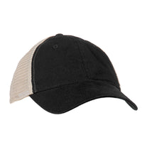 Tailgate Unstructured Black Trucker Hat