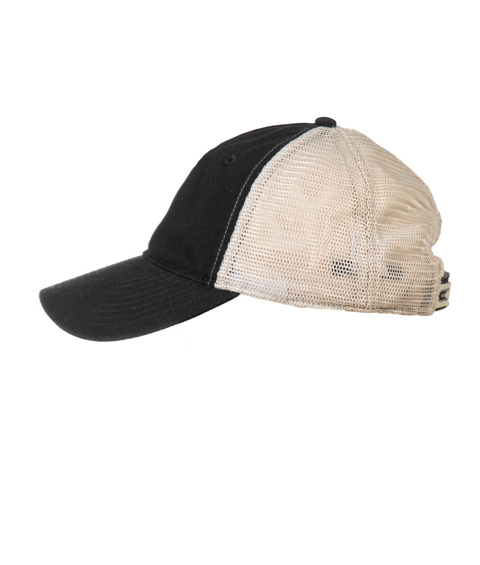 Tailgate Unstructured Black Trucker Hat