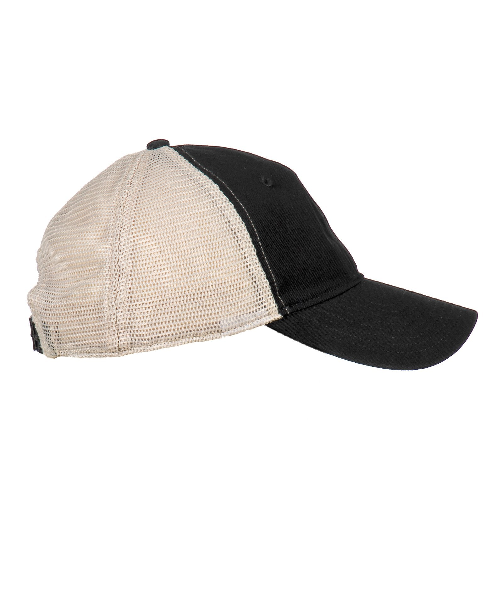 Tailgate Unstructured Black Trucker Hat