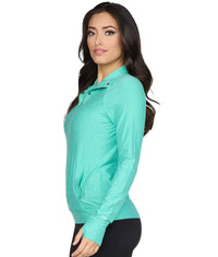 Women's Aqua Tatum Quarter Snap