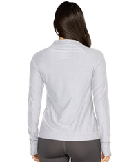 Women's Ash Grey Tatum Quarter Snap