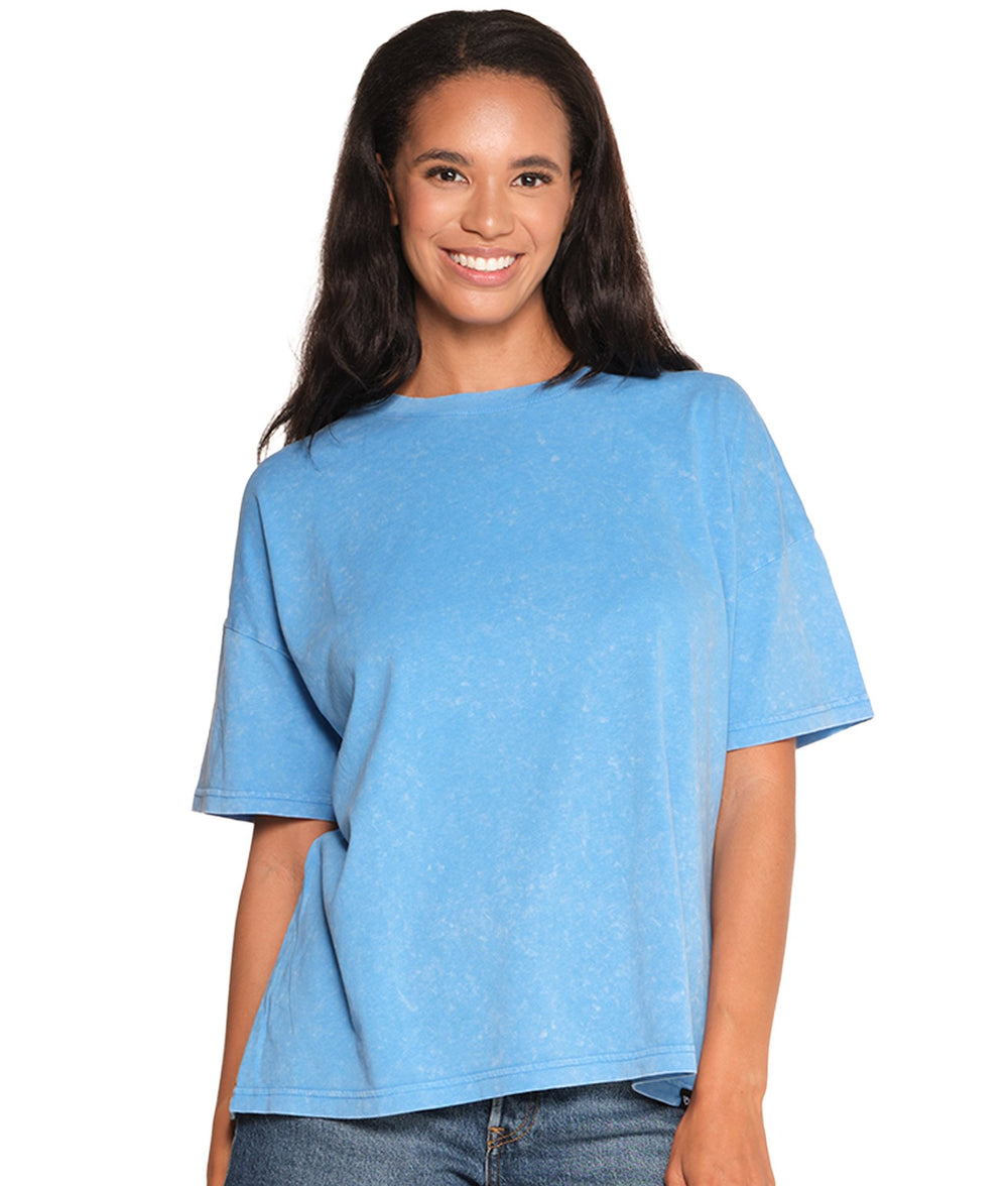 Women's Sky Tayla Snow Wash Boyfriend Tee