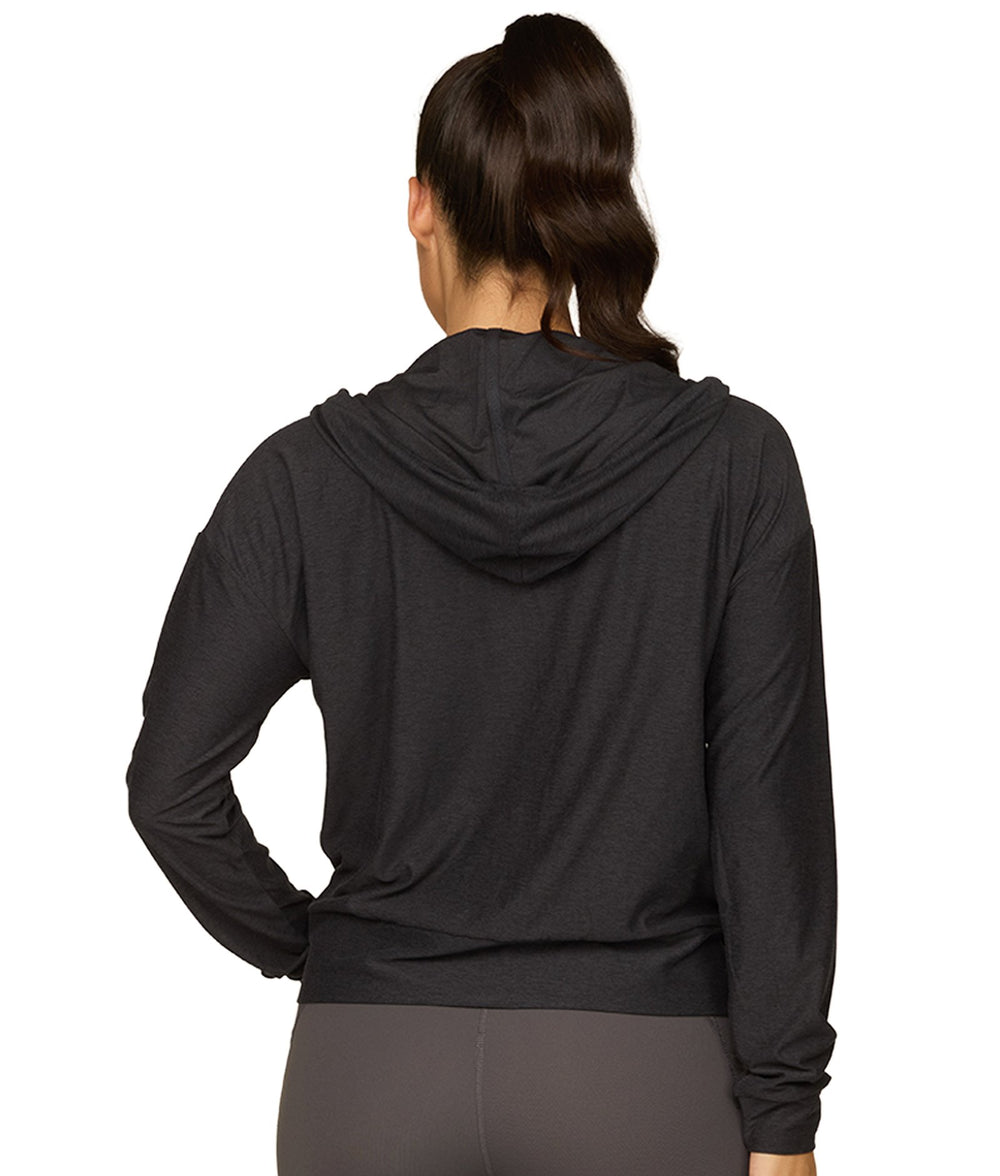 Women's Black Toby Full Zip Hoodie