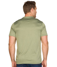 Men's Bronze Green Trail Heather Short Sleeve Tee