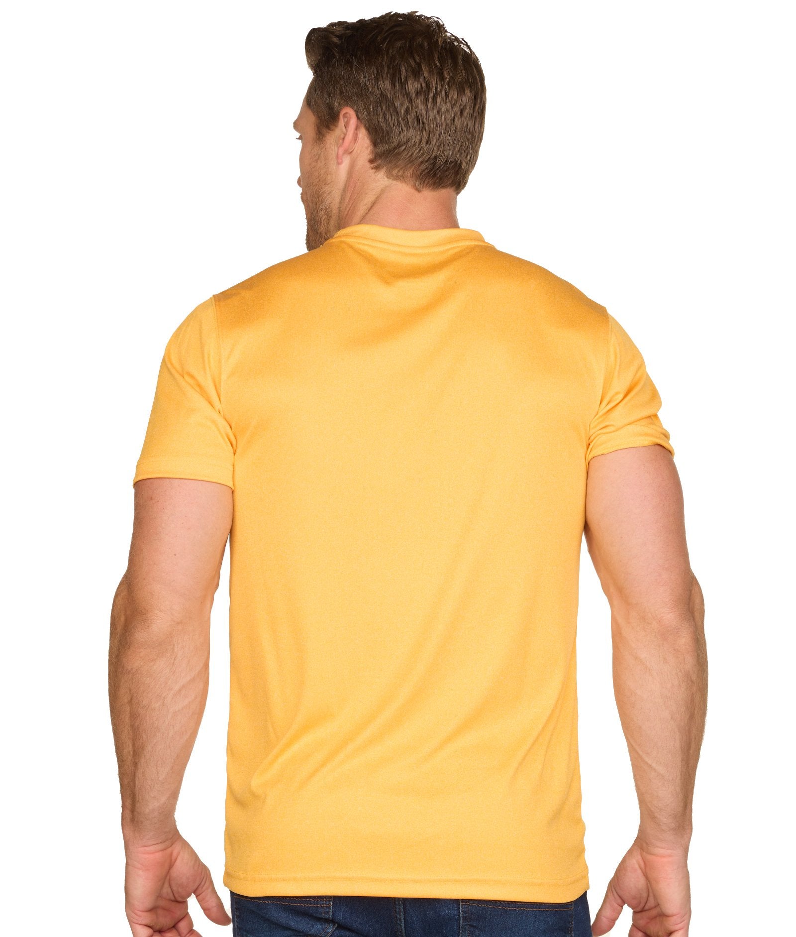 Men's Gold Trail Heather Short Sleeve Tee