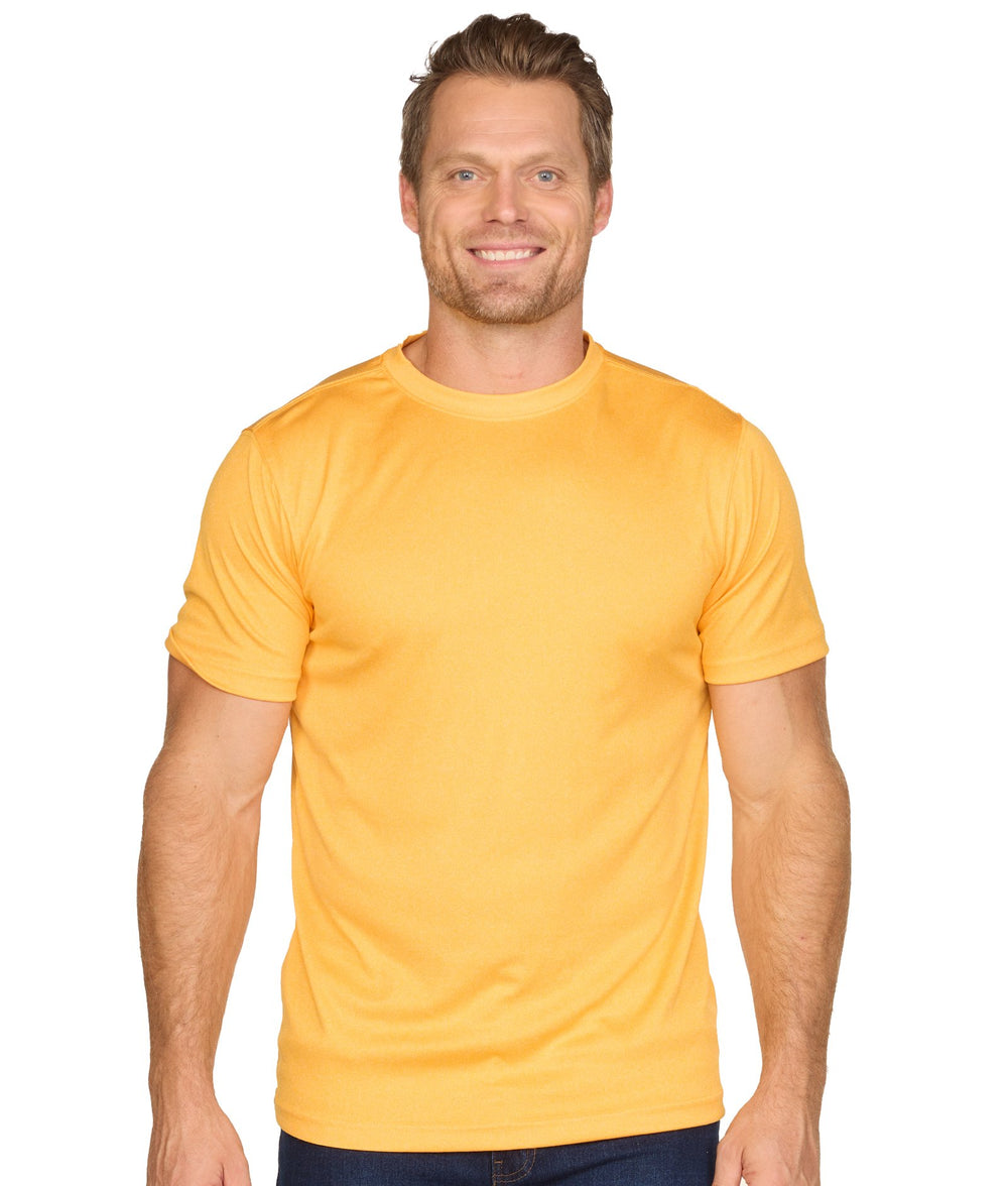 Men's Gold Trail Heather Short Sleeve Tee