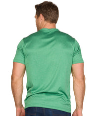 Men's Kelly Green Trail Heather Short Sleeve Tee