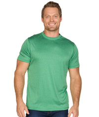 Men's Kelly Green Trail Heather Short Sleeve Tee