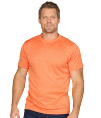 Men's Orange Trail Heather Short Sleeve Tee