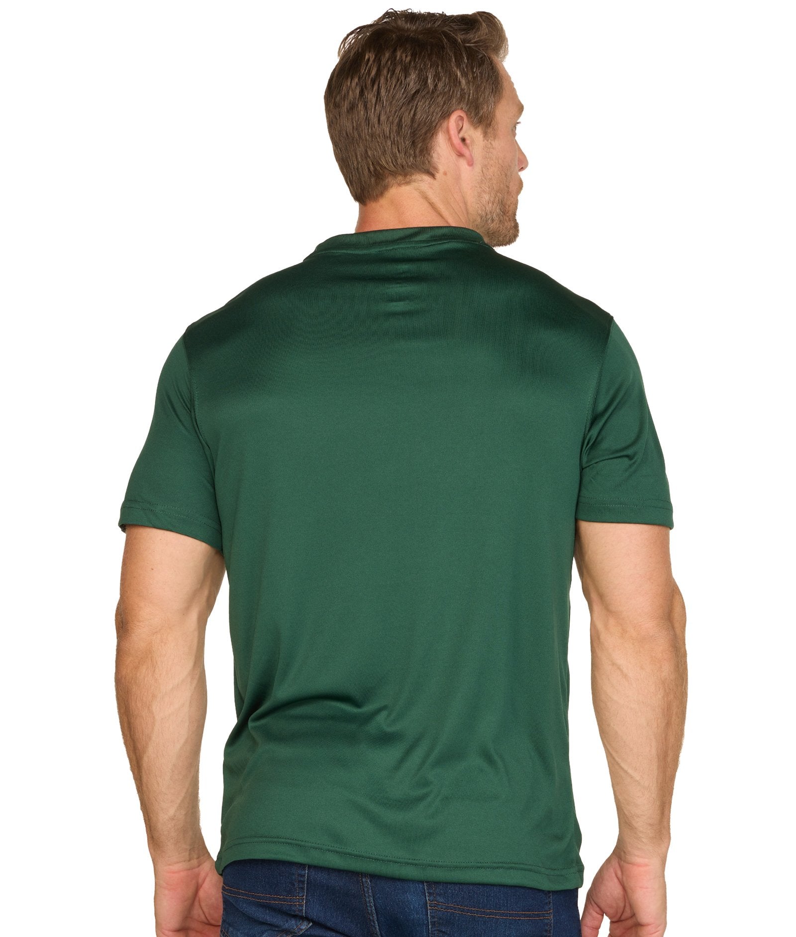 Men's Forest Green Trail Short Sleeve Tee