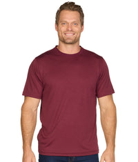 Men's Maroon Trail Short Sleeve Tee