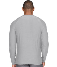 Men's Ash Grey Tucker Long Sleeve Raglan Tee