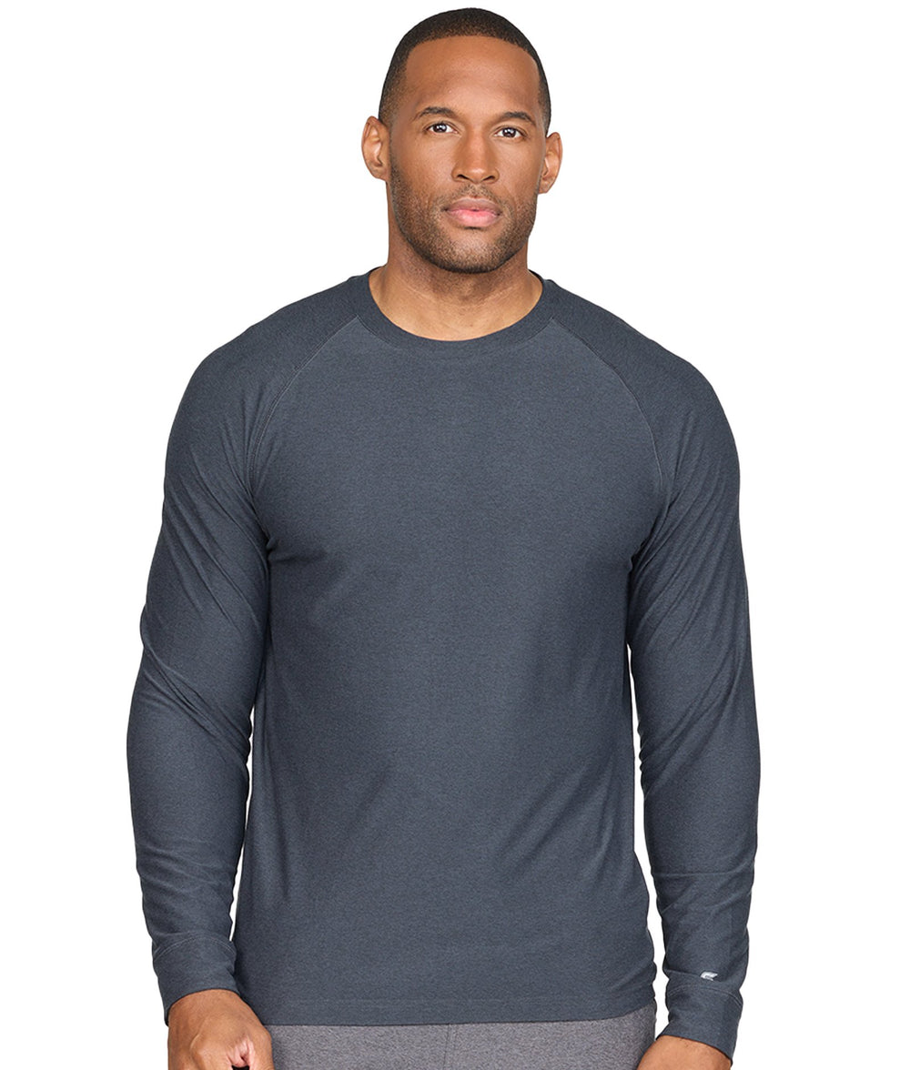 Men's Black Tucker Long Sleeve Raglan Tee