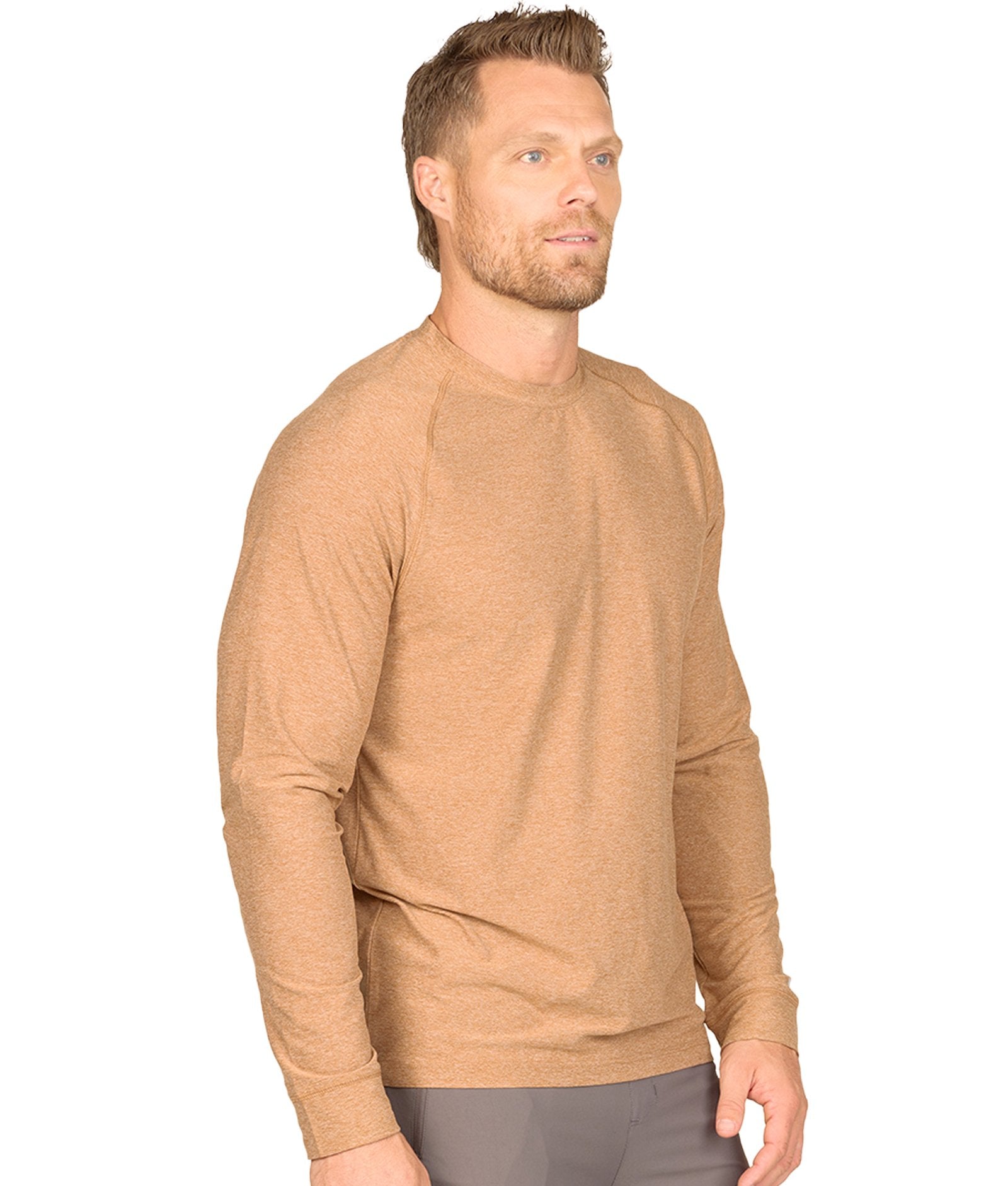 Men's Honey Tucker Long Sleeve Raglan Tee