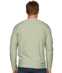 Men's Iceberg Green Tucker Long Sleeve Raglan Tee