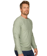 Men's Iceberg Green Tucker Long Sleeve Raglan Tee