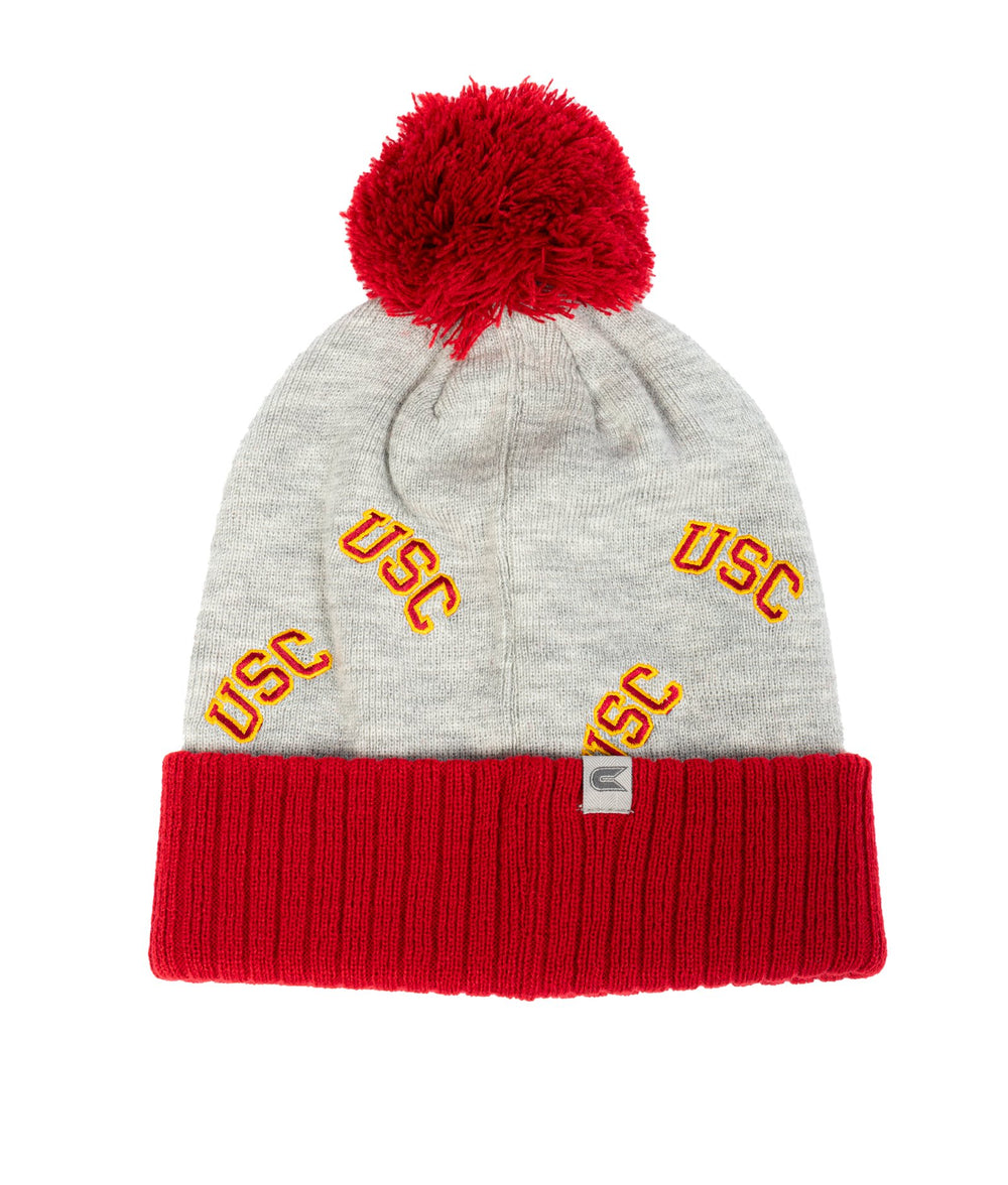 USC Trojans Business Pom Beanie