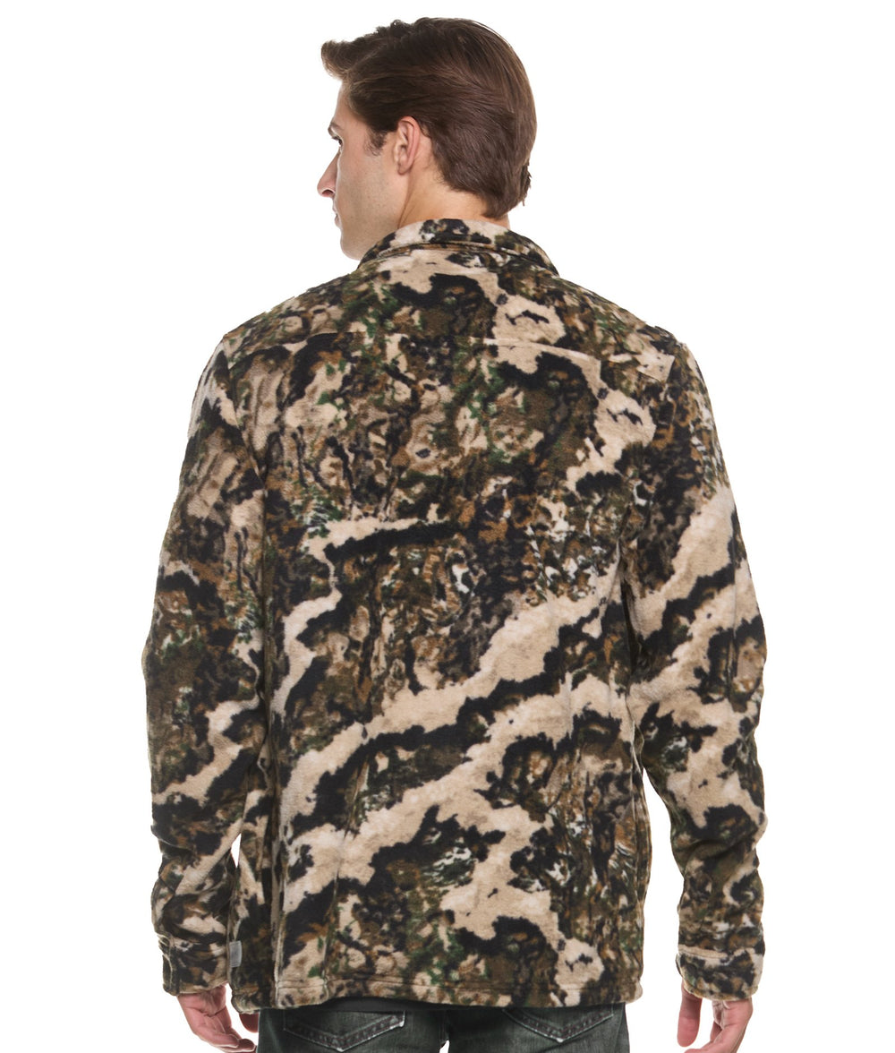 Men's Veil Camo Whitetail Rimfire Snap Up Shirt Jacket