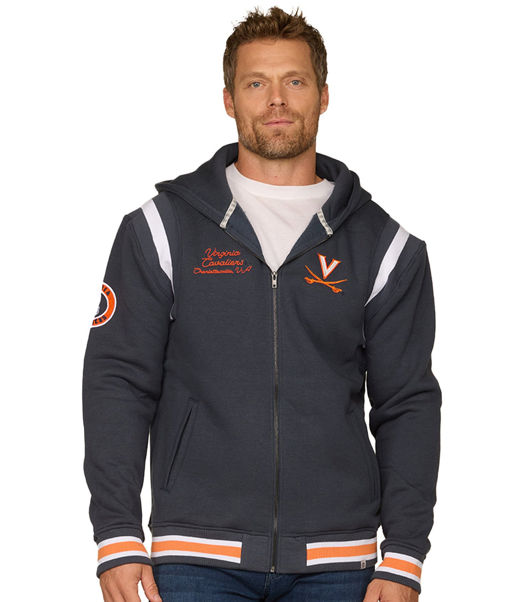 Men's Virginia Cavaliers Grand Tour Full Zip Jacket