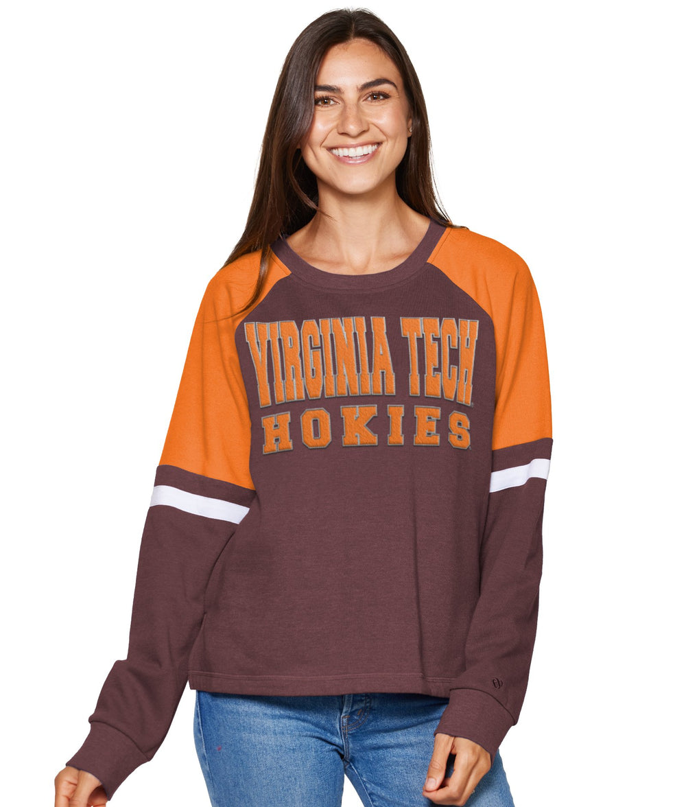 Women's Virginia Tech Hokies Fairfax Scoop Neck Fleece