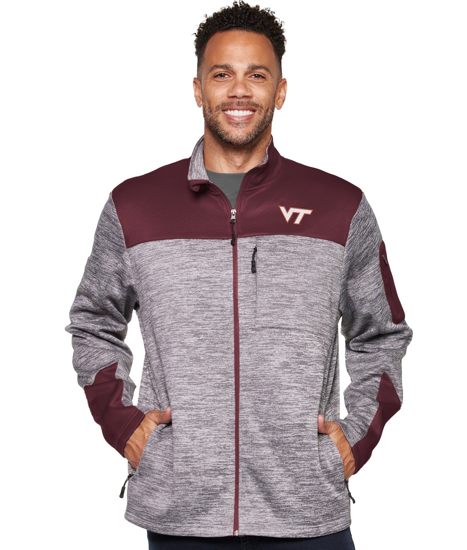 Men's Virginia Tech Hokies Guard Full Zip Jacket