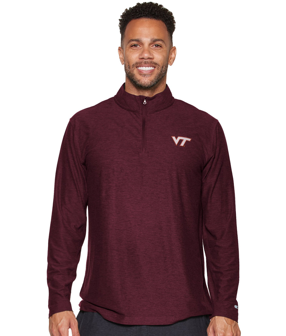 Men's Virginia Tech Hokies Revolution Quarter Zip Windshirt