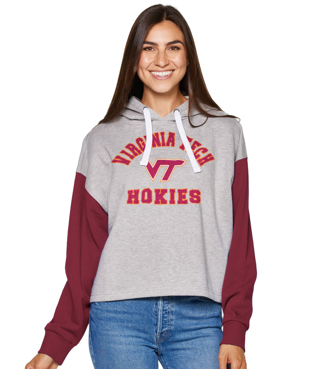 Women's Virginia Tech Hokies Sage Pullover Hoodie