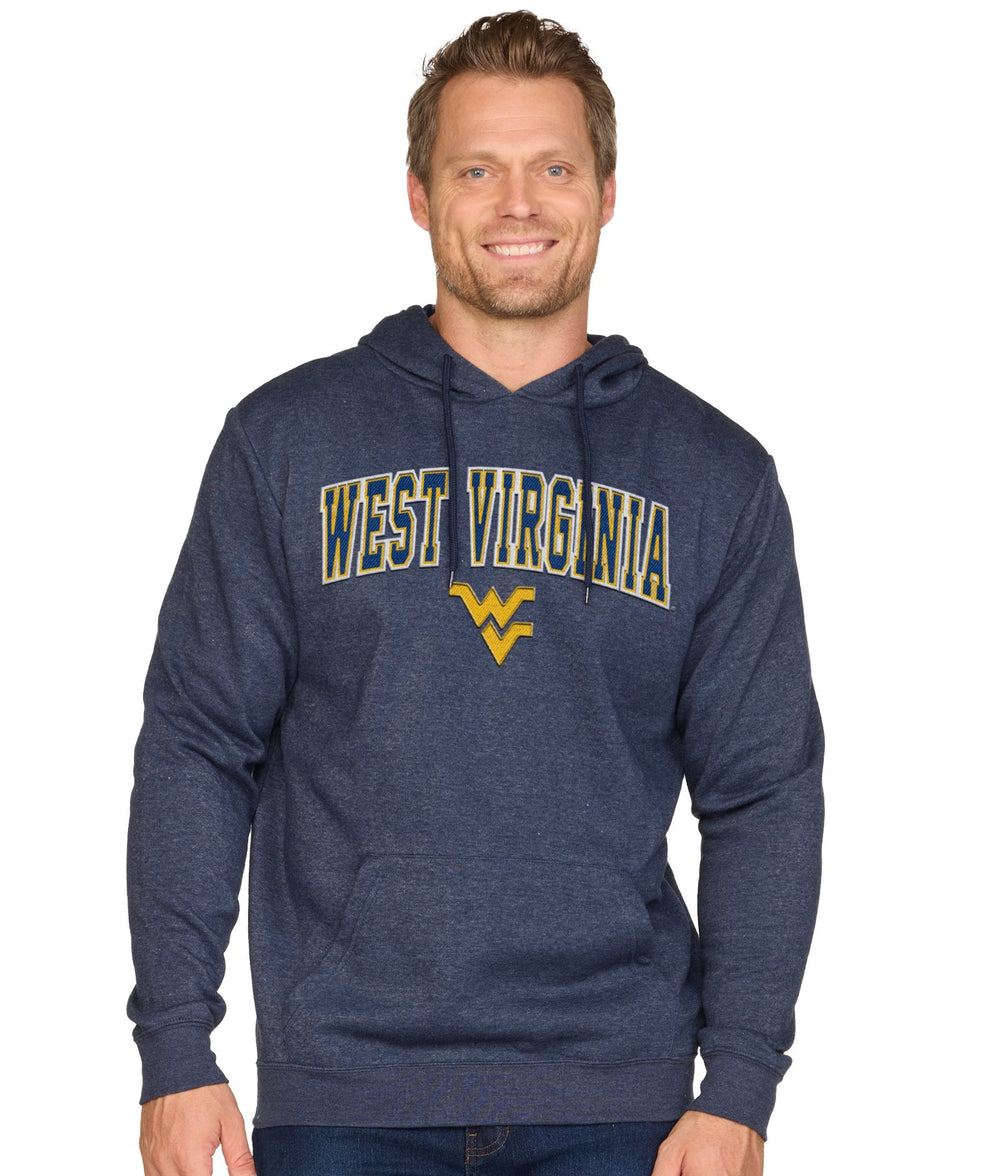 Men's Navy West Virginia Mountaineers Stadium Hoodie